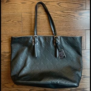 Longchamp Medium LM Cuir Black Tote
